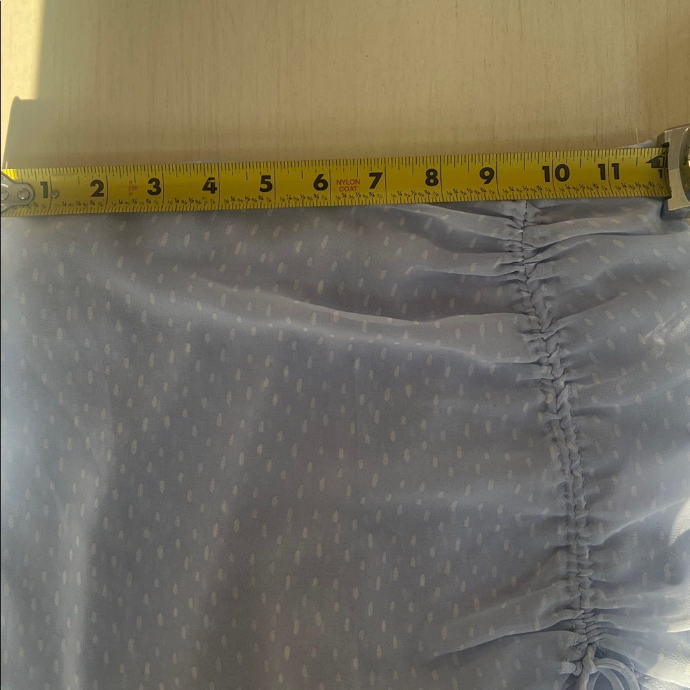 Rouched Ruffle Mini Skort - Picture 7 of 7